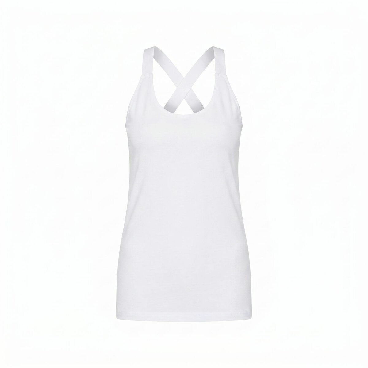 Beeren Cotton Stretch Dames Top Celine &ndash; Wit