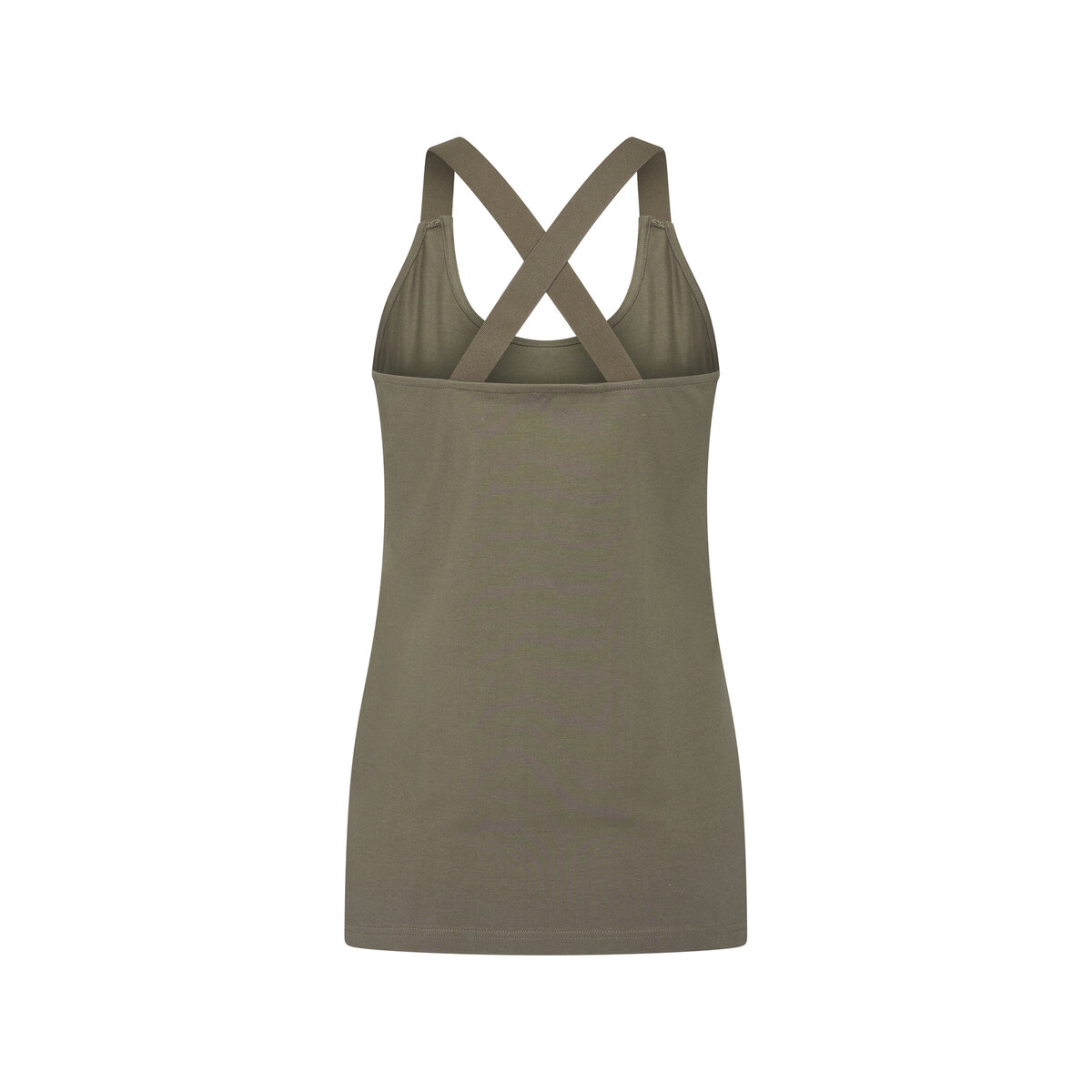 Beeren Cotton Stretch Dames Top Celine &ndash;Army Green