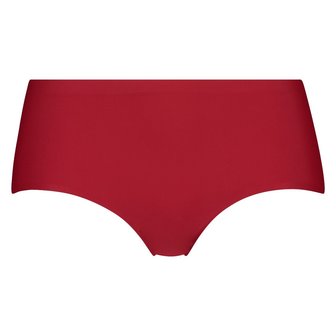 Dames Invisible hipster Donkerrood