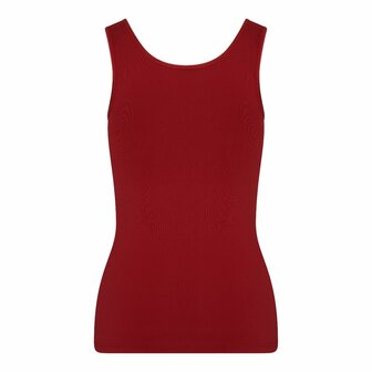 Dames hemd Elegance Donkerrood (Chilipepper)