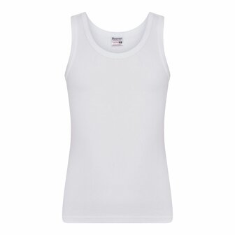 Jongens singlet Beeren Young wit