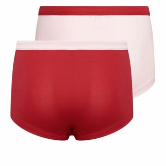 Mix&amp;Match Meisjes boxershorts L.Roze/D.Rood (2-pack)