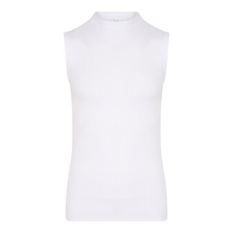Heren mouwloos shirt Comfort Feeling Wit