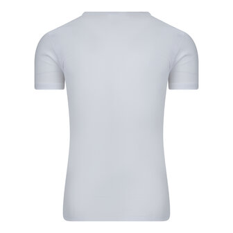 Heren T-shirt met diepe V-hals M3000 Wit