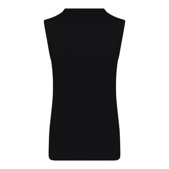 Heren mouwloos shirt V-hals M3000 Zwart
