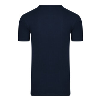 Extra lang Heren T-shirt met V-hals M3000 Marine