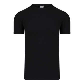 Heren T-shirt K.M. met O-hals M3000 Zwart