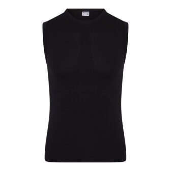Heren mouwloos shirt Beeren Young Zwart