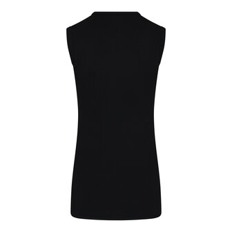 Extra lang mouwloos shirt M3000 Zwart