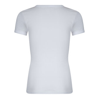 Jongens T-shirt V-hals M3000 Wit