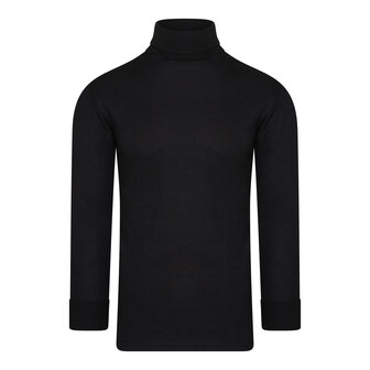 beeren ondergoed Coll shirt Thermo L.M.  zwart