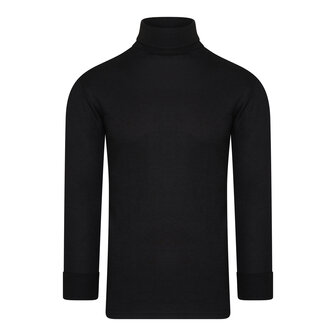 beeren ondergoed Coll shirt Thermo L.M.  zwart