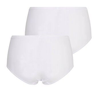 Beeren Comfort Feeling Dames Midi slip wit (2-pack)