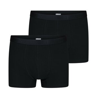 Beeren Heren boxershort Rolf Zwart (2-pack)