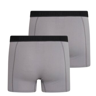 Heren boxershort Cotton Stretch Hugo Grijs (2-pack)