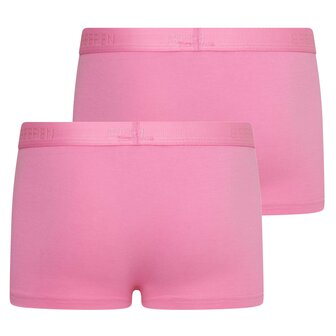 Meisjes boxershort Comfort Feeling Felroze (2-pack)