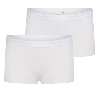 Meisjes boxershort Beeren Young wit (2-pack)