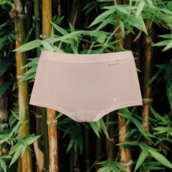 Boru Bamboo dames boxershort beige