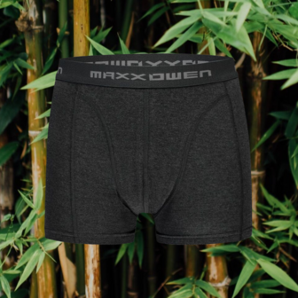  Boru Bamboo boxershort Maxx Owen Antraciet