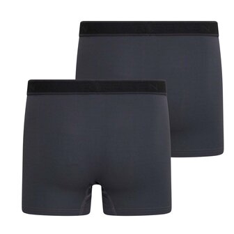 Heren Boxershort Beeren Young Sven Antraciet (2-pack)