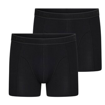 Heren boxershort Cotton Stretch Hugo Zwart (2-pack)
