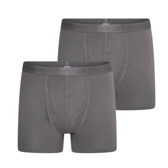 Beeren Heren boxershort Dylan Grijs (2-pack)