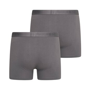 Beeren Heren boxershort Dylan Grijs (2-pack)
