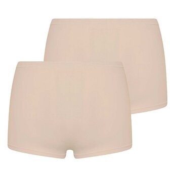 Beeren Comfort Feeling Dames Boxershort Beige (2-pack)