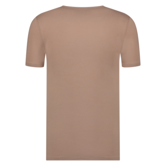 Beeren Green Comfort M181 heren T-shirt V-neck Naturel