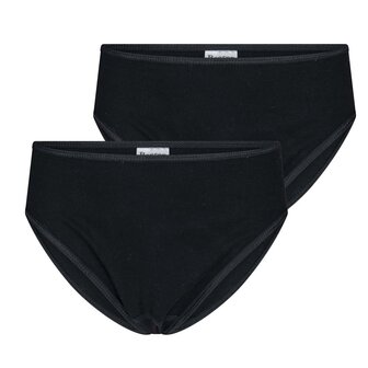 Meisjes slip Britney zwart (2-pack)