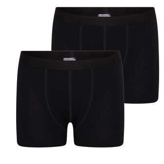 Jongens boxershort Beeren Young Zwart (2-pack)