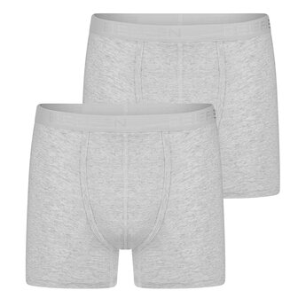 Heren boxershort Dylan Melee grijs (2-pack)