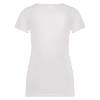 Beeren Dames T-shirt met ronde hals m3000 wit