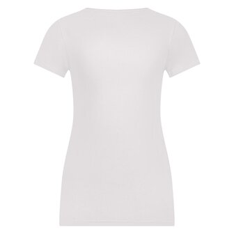 Beeren Dames T-shirt met V hals m3000 wit