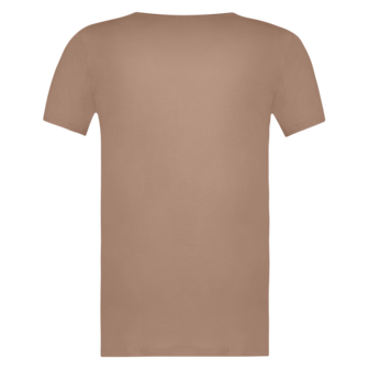 Beeren Green Comfort M181 heren T-shirt diepe V-hals Naturel