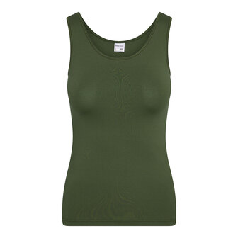 Dames hemd Elegance donker groen