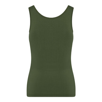 Dames hemd Elegance donker groen