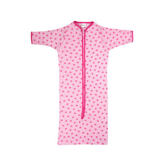 Baby slaapzakje streep/ster Roze