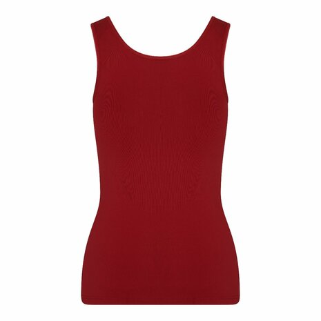 Dames hemd Elegance Donkerrood (Chilipepper)