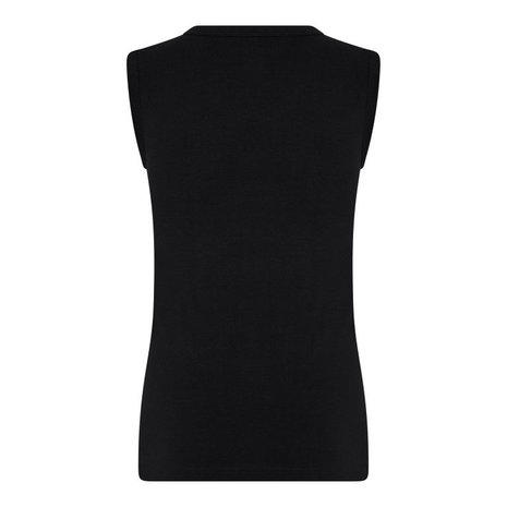 Jongens mouwloos shirt Comfort Feeling Zwart