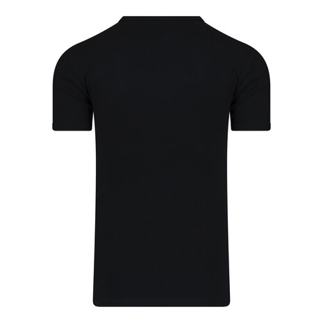 Heren T-shirt K.M. met O-hals M3000 Zwart