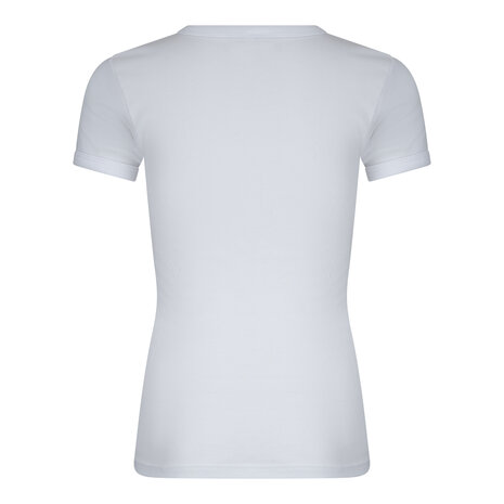 Jongens T-shirt V-hals M3000 Wit