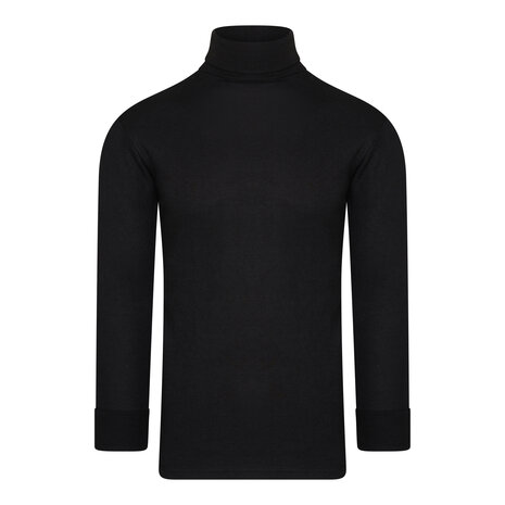 beeren ondergoed Coll shirt Thermo L.M.  zwart