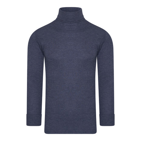 Beeren ondergoed Coll shirt Thermo L.M. marine