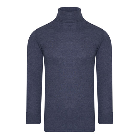 Beeren ondergoed Coll shirt Thermo L.M. marine