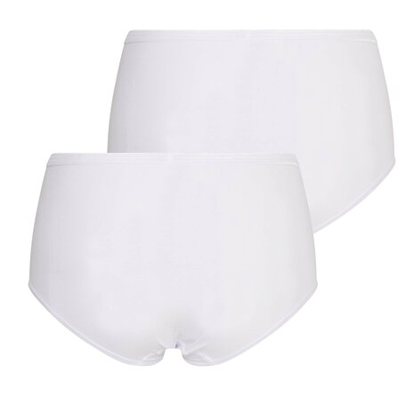 Beeren Comfort Feeling Dames Midi slip wit (2-pack)