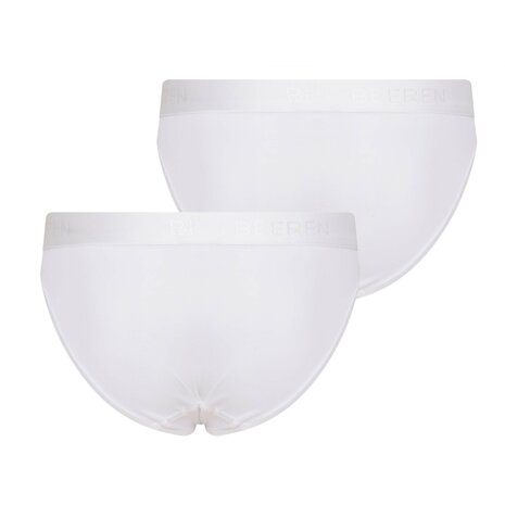 Meisjes slip Beeren Young Wit (2-Pack)