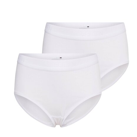 Meisjes slip Comfort Feeling Wit (2-pack)