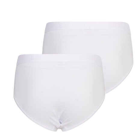 Meisjes slip Comfort Feeling Wit (2-pack)