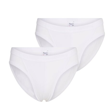 Beeren Heren sportslip Comfort Feeling Wit (2-pack)